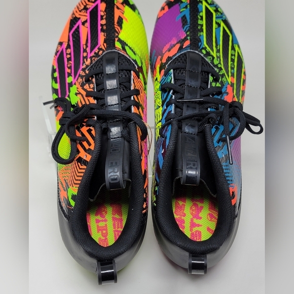 Adidas Adizero Spark Mismatch Football Cleats IG9569 Multi Color Men’s 12.5 New - Picture 9 of 13